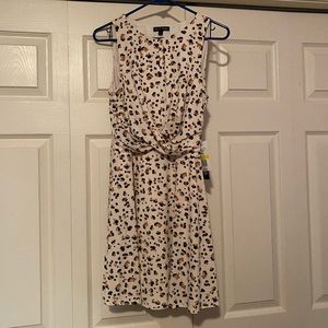 Animal print dress